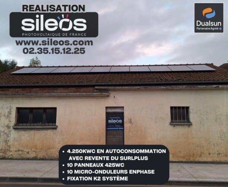 Sileos - Réparation panneau photovoltaïque à Vernon : guide et coûts - Content Image 1