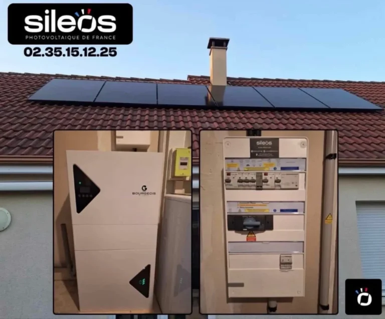 Installation de panneaux photovoltaïques à Barentin