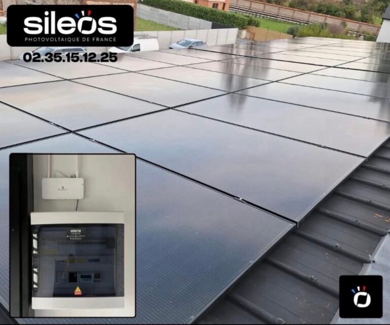 Installation de panneaux solaires à Dieppe
